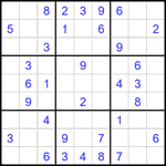 Судоку 9х9 #2652 легкий