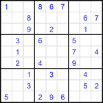 Судоку 9х9 #2578 средний