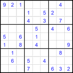 Судоку 9х9 #2594 средний