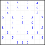 Судоку 9х9 #2676 легкий