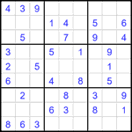 Судоку 9х9 #2701 легкий