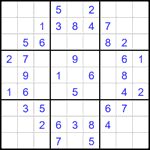 Судоку 9х9 #2711 легкий