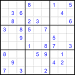 Судоку 9х9 #2642 средний