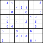 Судоку 9х9 #2656 средний