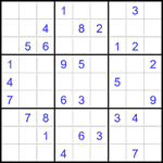 Судоку 9х9 #2660 средний