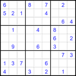 Судоку 9х9 #2661 средний