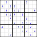 Судоку 9х9 #2662 средний