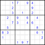 Судоку 9х9 #2679 средний