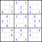 Судоку 9х9 #2704 средний