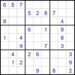 Судоку 9х9 #2713 средний