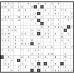 Филиппинский кроссворд #1797 “Динозавр”