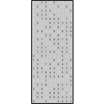 Японская мозаика #2362 “Заяц”