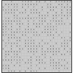 Японская мозаика #2373 “Дуб”