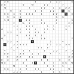 Филиппинский кроссворд #1821 “Цветок”