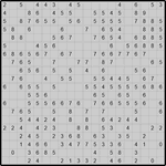 Японская мозаика #2401 “Енот”