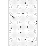 Филиппинский кроссворд #1834 “Снеговик”