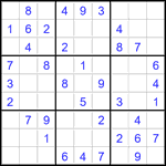 Судоку 9х9 #2764 легкий