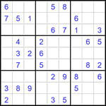 Судоку 9х9 #2782 легкий