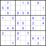 Судоку 9х9 #2783 легкий