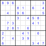 Судоку 9х9 #2798 легкий
