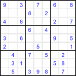 Судоку 9х9 #2803 легкий