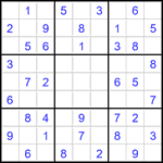 Судоку 9х9 #2804 легкий