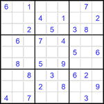 Судоку 9х9 #2732 средний