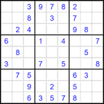 Судоку 9х9 #2738 средний