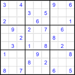 Судоку 9х9 #2748 средний