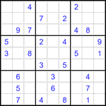 Судоку 9х9 #2775 средний