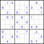 Судоку 9х9 #2776 средний