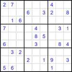 Судоку 9х9 #2778 средний