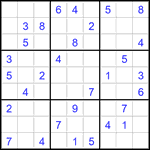 Судоку 9х9 #2780 средний