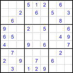 Судоку 9х9 #2785 средний