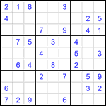 Судоку 9х9 #2842 легкий