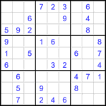 Судоку 9х9 #2849 легкий