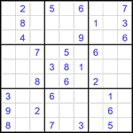 Судоку 9х9 #2794 средний