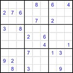 Судоку 9х9 #2792 очень трудный