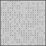 Японская мозаика #2460 “Рыцарь”