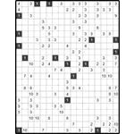 Филиппинский кроссворд #1861 “Подсолнух”