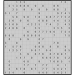 Японская мозаика #2485 “Папуас”