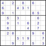 Судоку 9х9 #2851 легкий