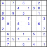 Судоку 9х9 #2856 легкий