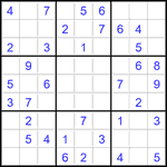 Судоку 9х9 #2860 легкий