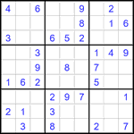 Судоку 9х9 #2862 легкий