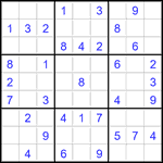 Судоку 9х9 #2863 легкий