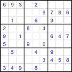 Судоку 9х9 #2875 легкий