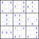 Судоку 9х9 #2876 легкий