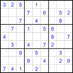 Судоку 9х9 #2877 легкий