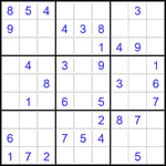 Судоку 9х9 #2879 легкий